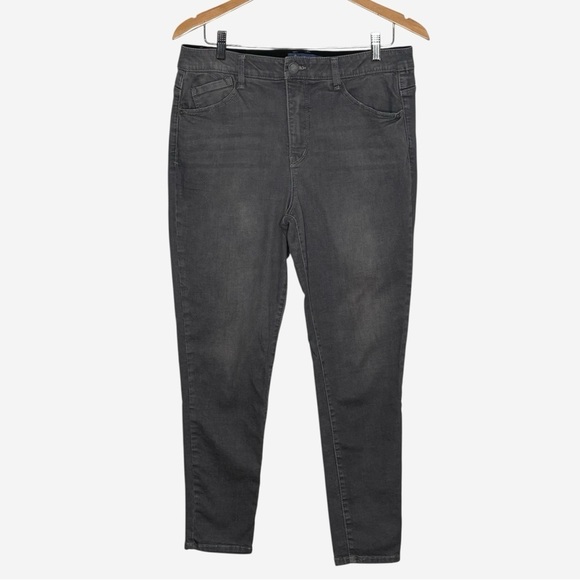 Democracy Denim - Democracy Modern "Ab"solution High Rise Ankle Length Skinny Jeans 12 Washed Gray